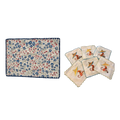 Colección primavera 4x Flora + servilletas de cóctel · pack mesa primavera Ars Mensae