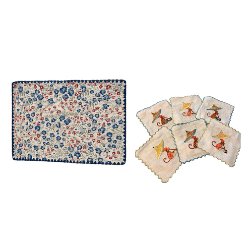 Colección primavera 4x Flora + servilletas de cóctel · pack mesa primavera Ars Mensae